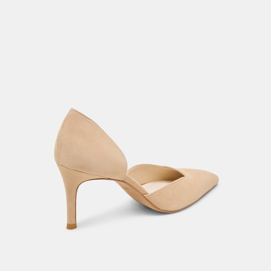 eloy heels in pelle scamosciata marrone chiaro