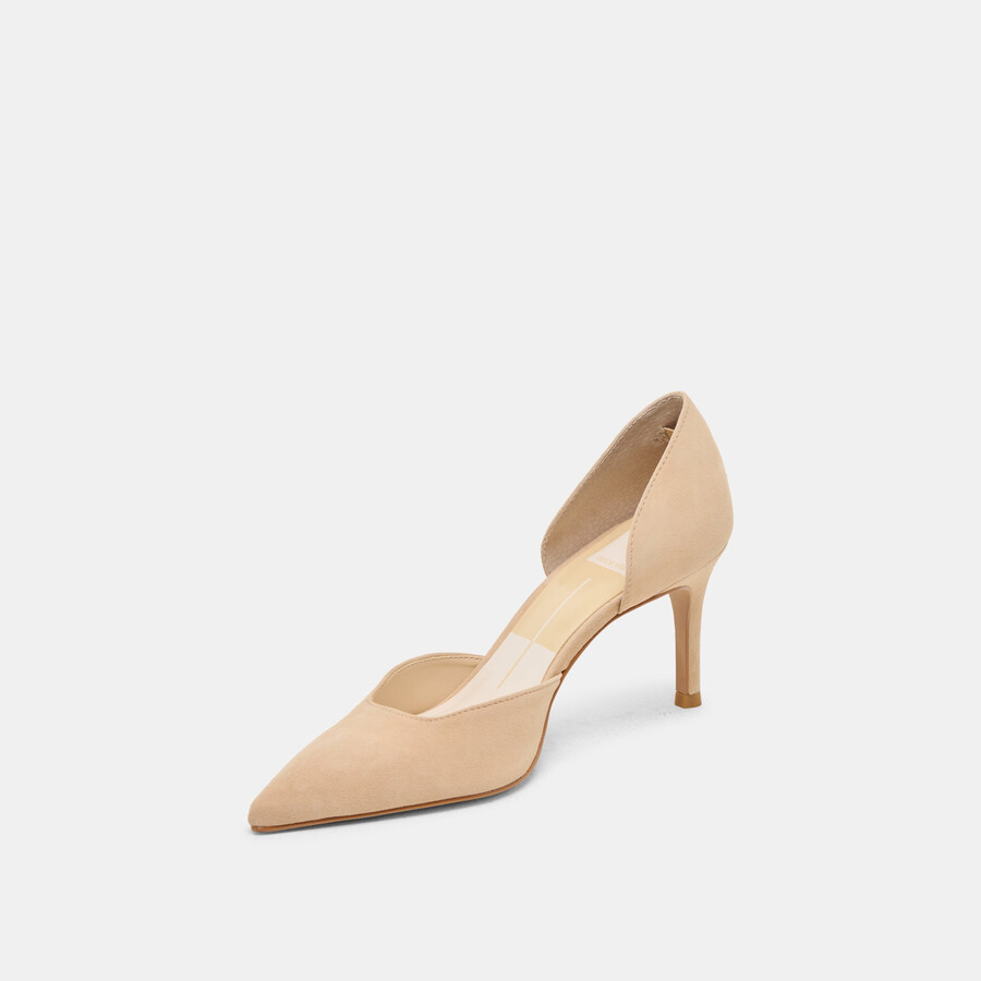 eloy heels in pelle scamosciata marrone chiaro