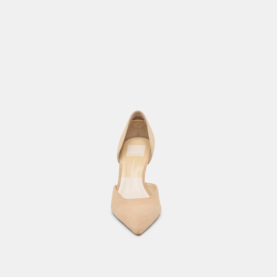 eloy heels in pelle scamosciata marrone chiaro