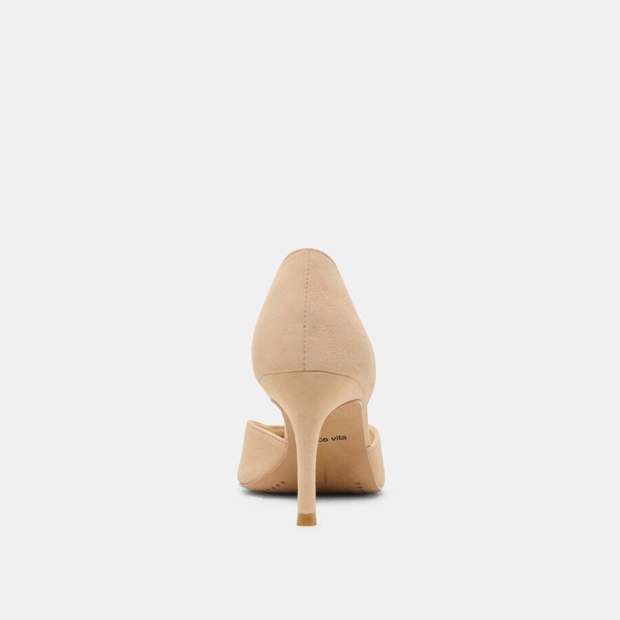 eloy heels in pelle scamosciata marrone chiaro