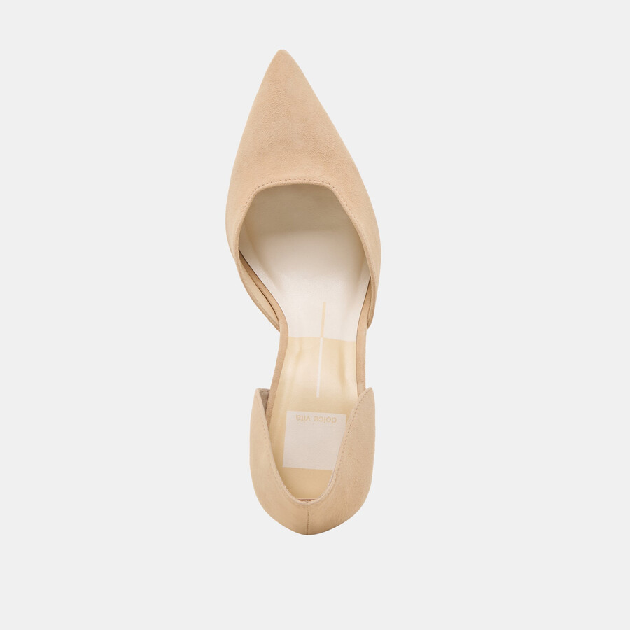 eloy heels in pelle scamosciata marrone chiaro