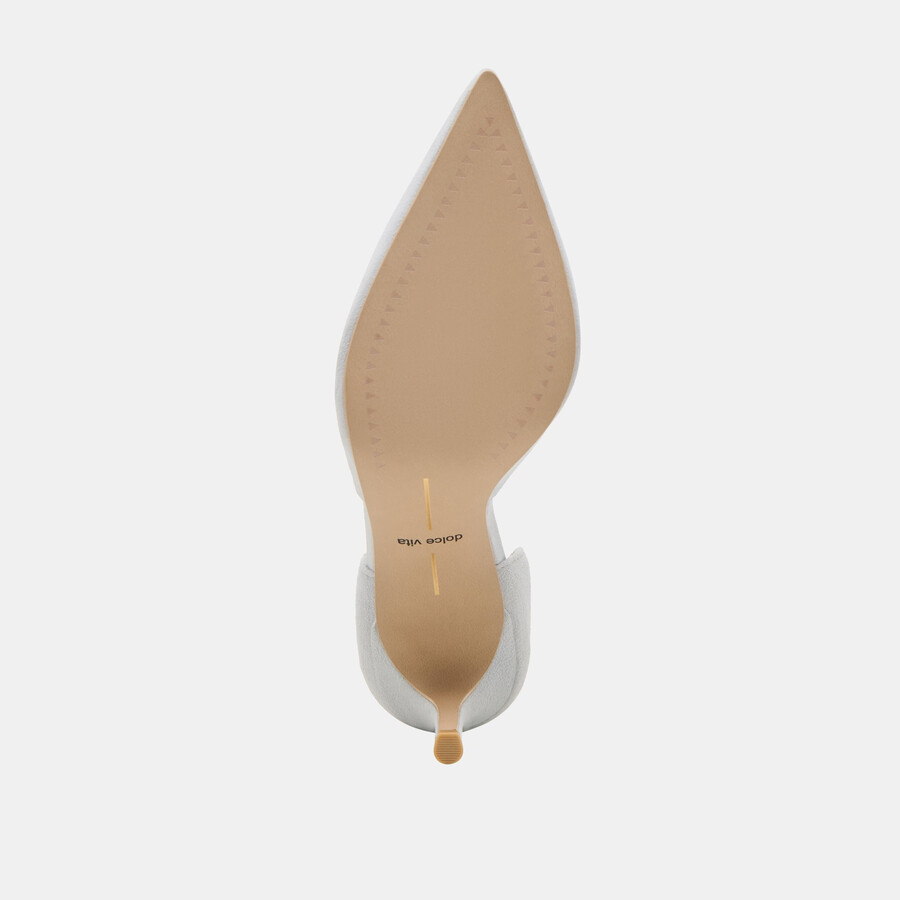 eloy heels in camoscio azzurro chiaro