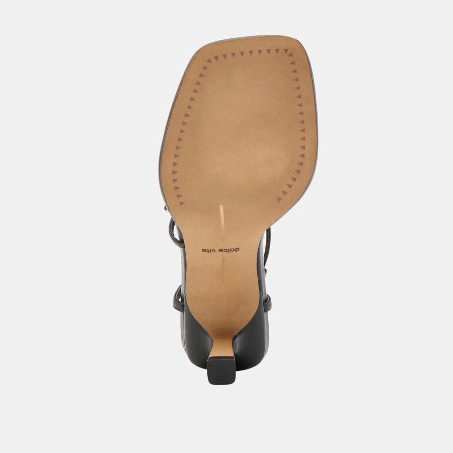 mylee heels pelle nera