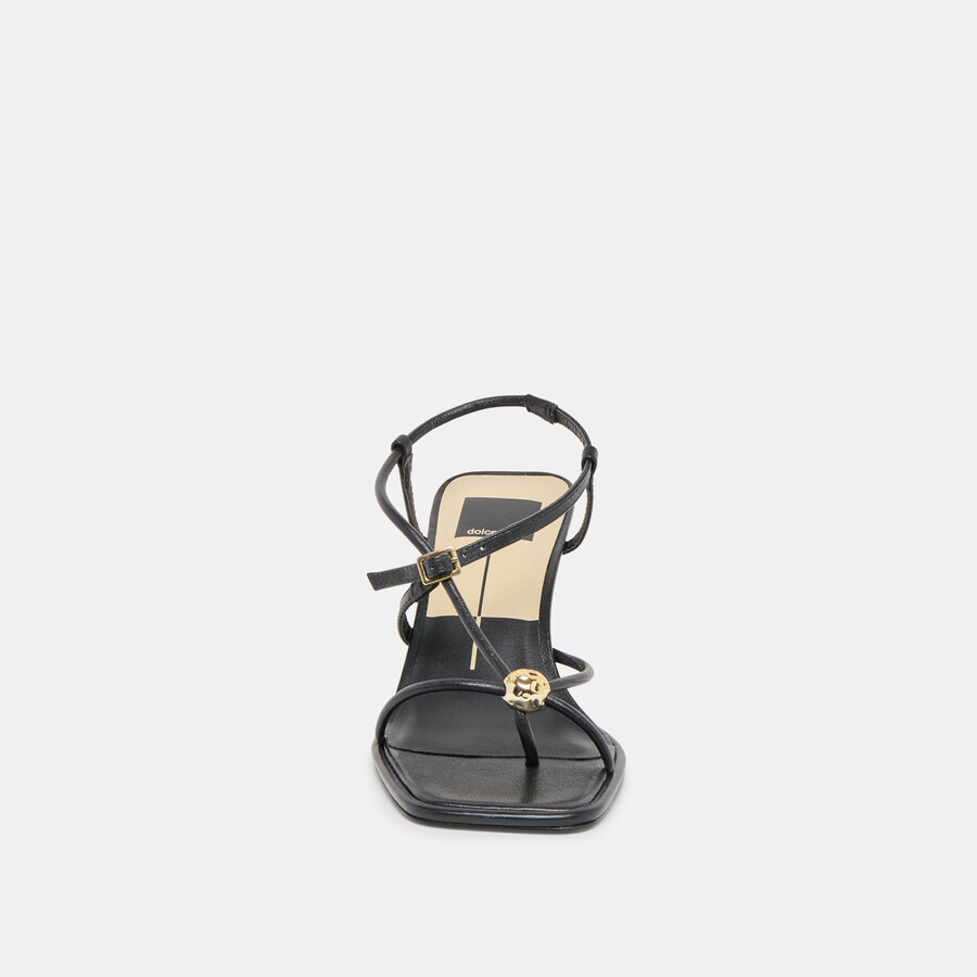 mylee heels pelle nera