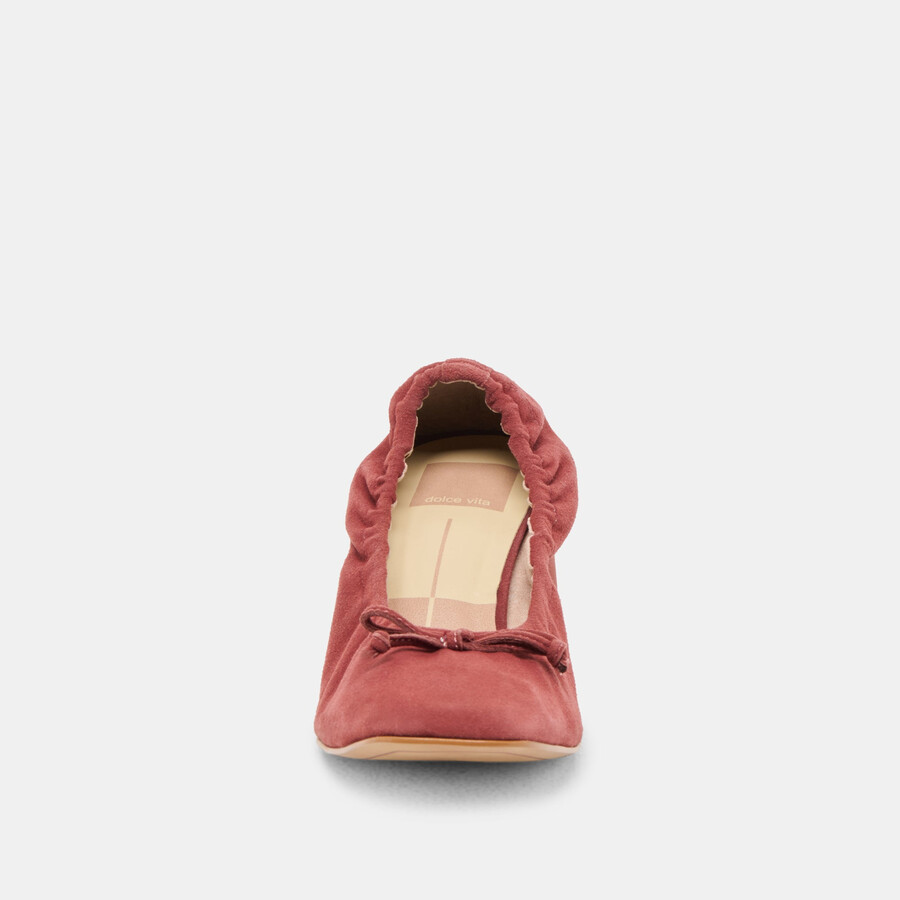 scarpe karmin in camoscio color brandy