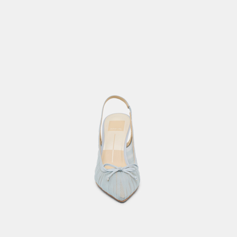 yela heels tulle azzurro chiaro
