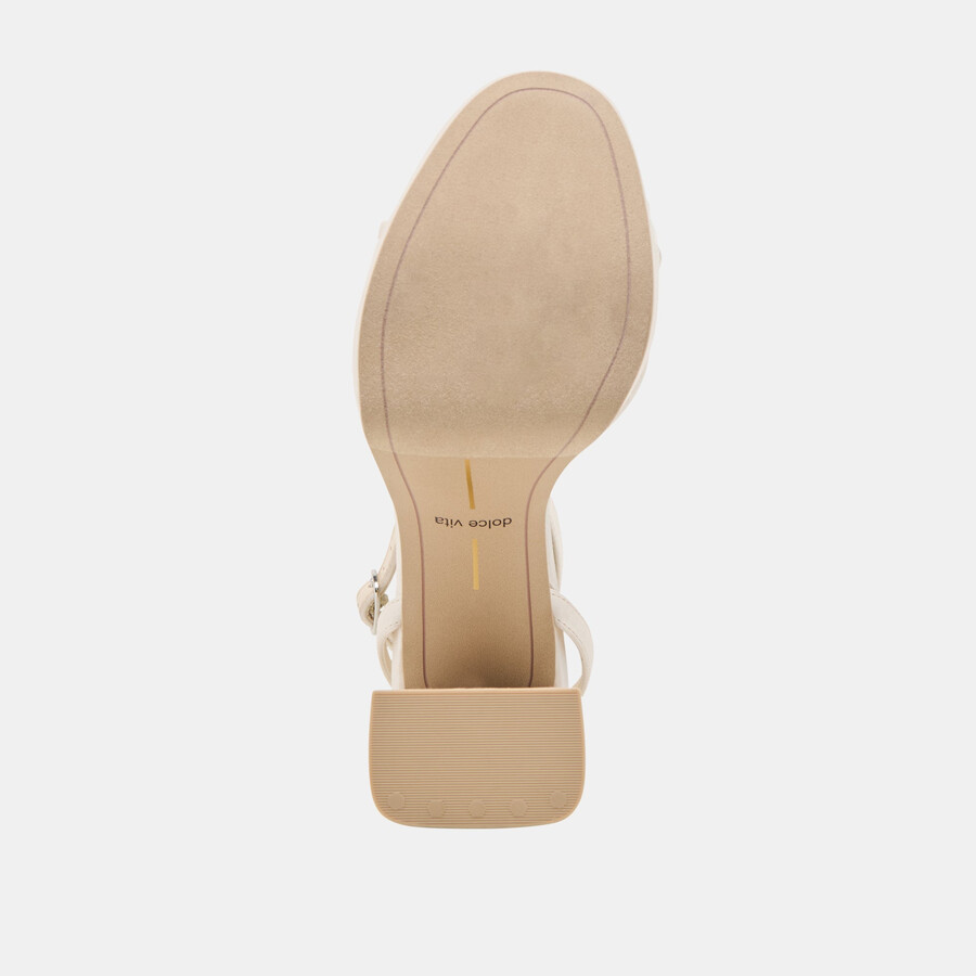 pandora heels white tulle
