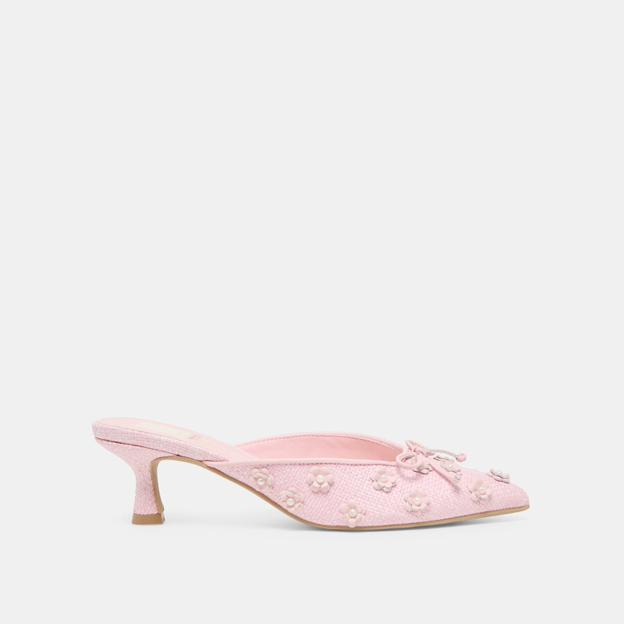 camilo x byrdie golf tacco largo rafia rosa