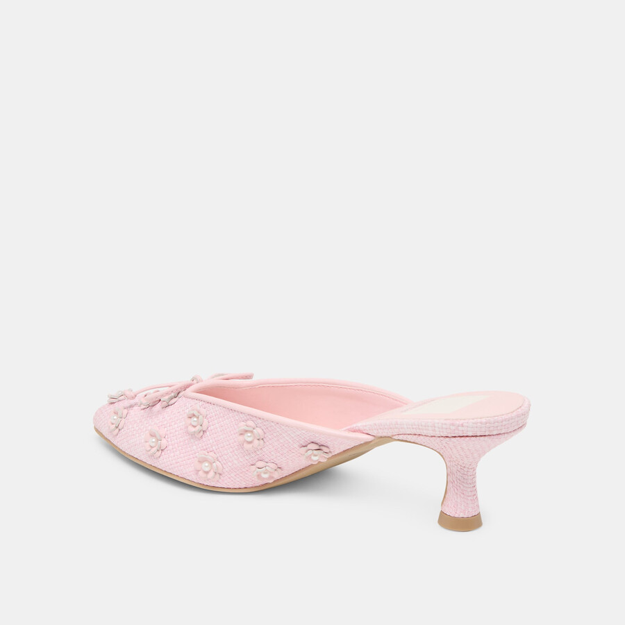 camilo x byrdie golf tacco largo rafia rosa