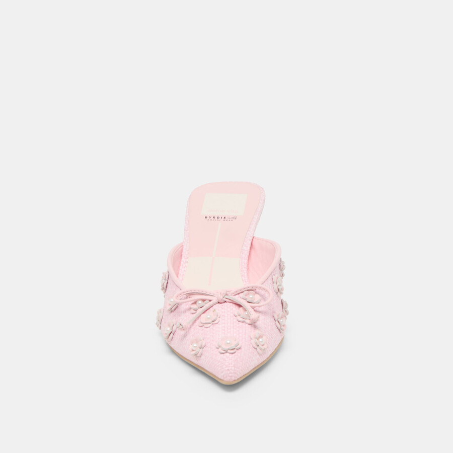 camilo x byrdie golf tacco largo rafia rosa