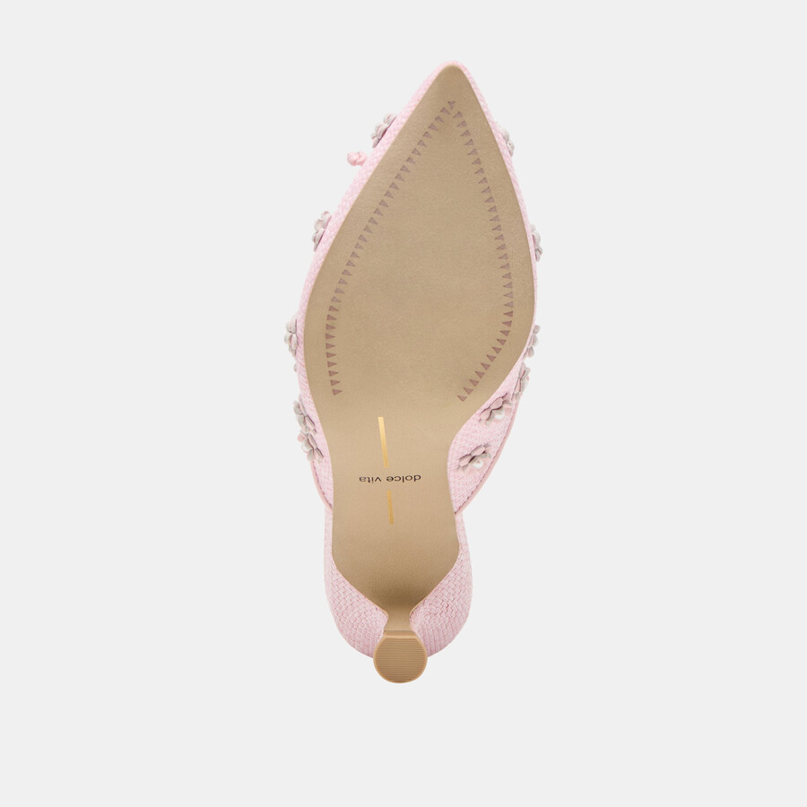 camilo x byrdie golf tacco largo rafia rosa
