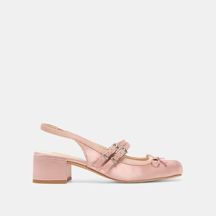 tacchi loris blush satin