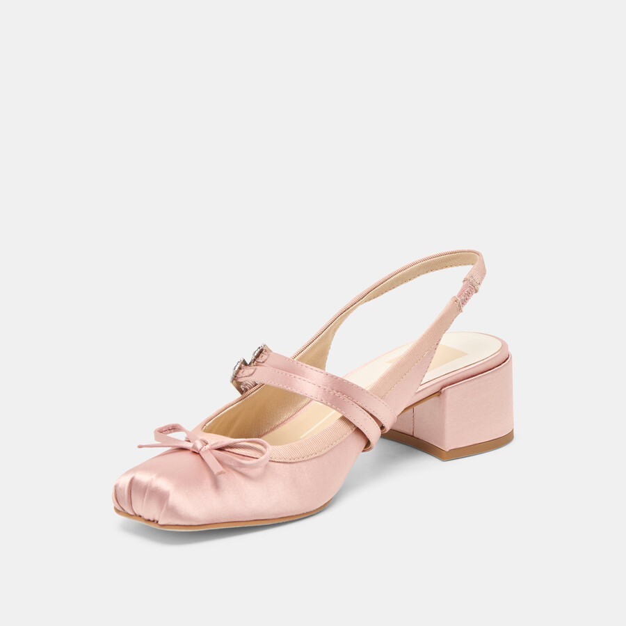 tacchi loris blush satin