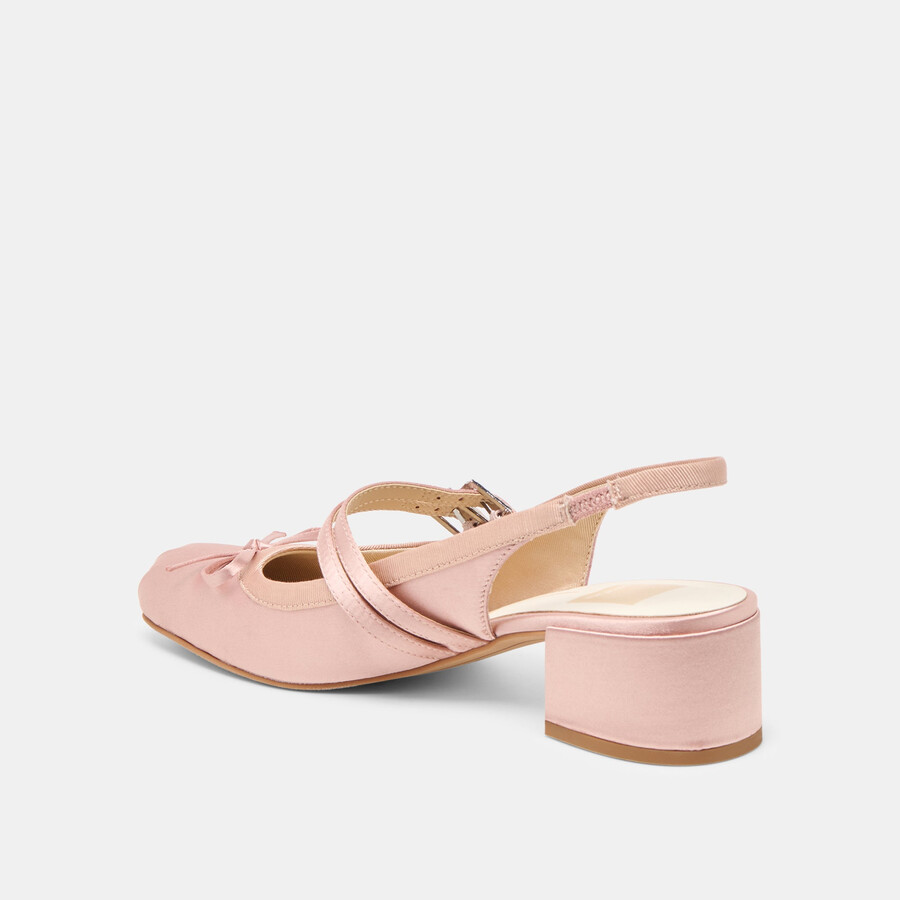 tacchi loris blush satin