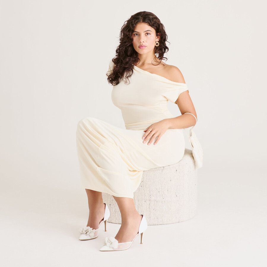 tacchi evelin in rete bianca