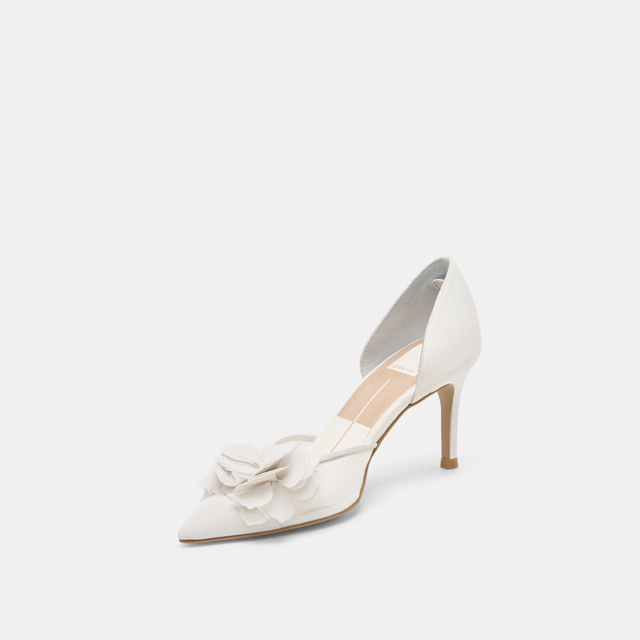 tacchi evelin in rete bianca