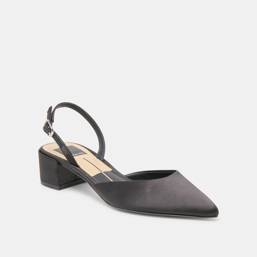 tacchi carel onyx satin