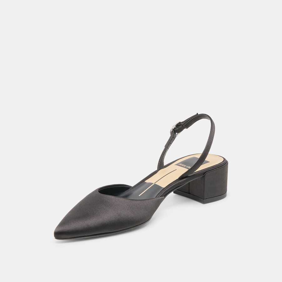 tacchi carel onyx satin
