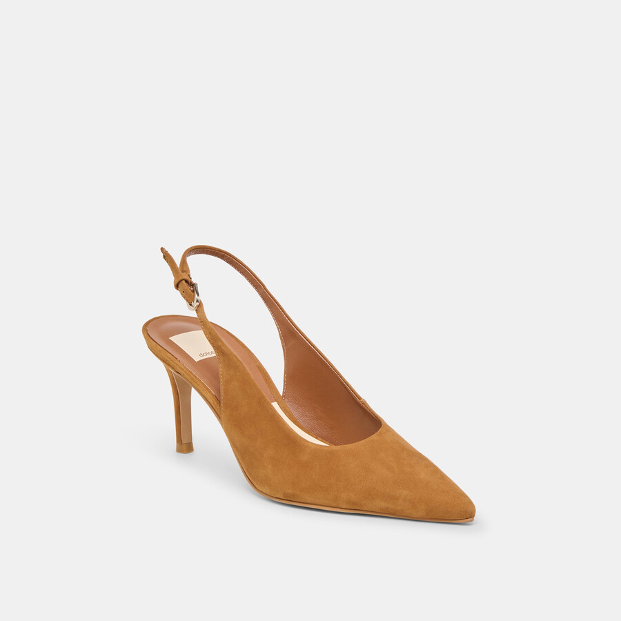 tacchi elasi marrone nubuck