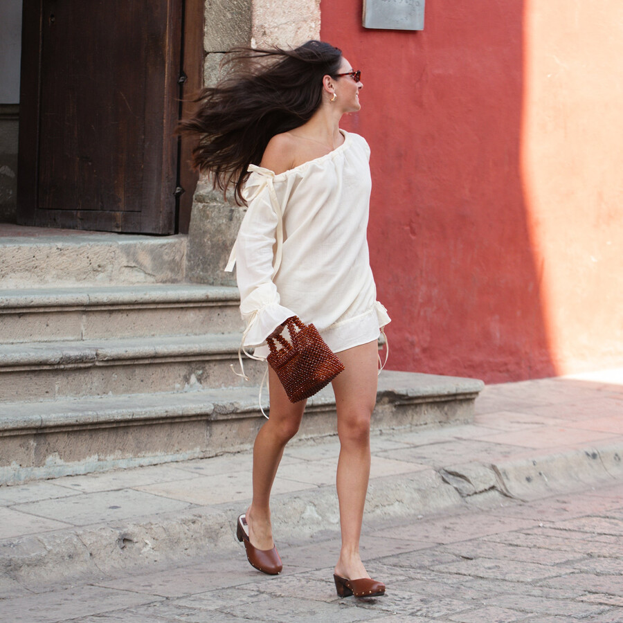 tacchi camyn in pelle marrone