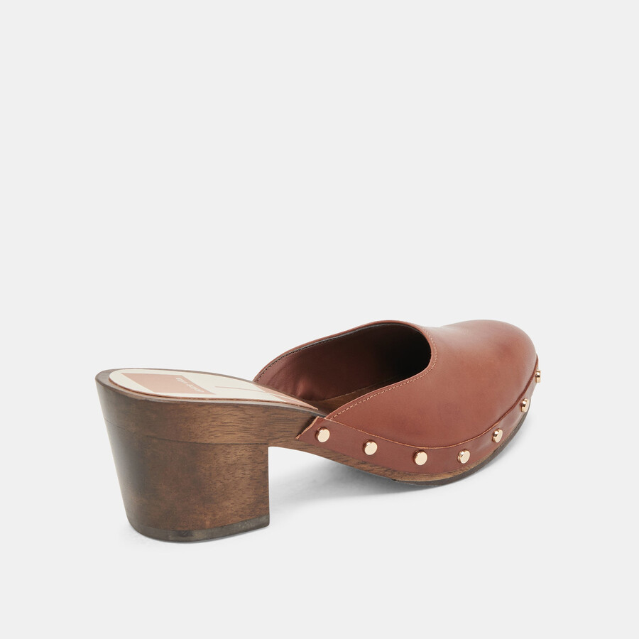 tacchi camyn in pelle marrone