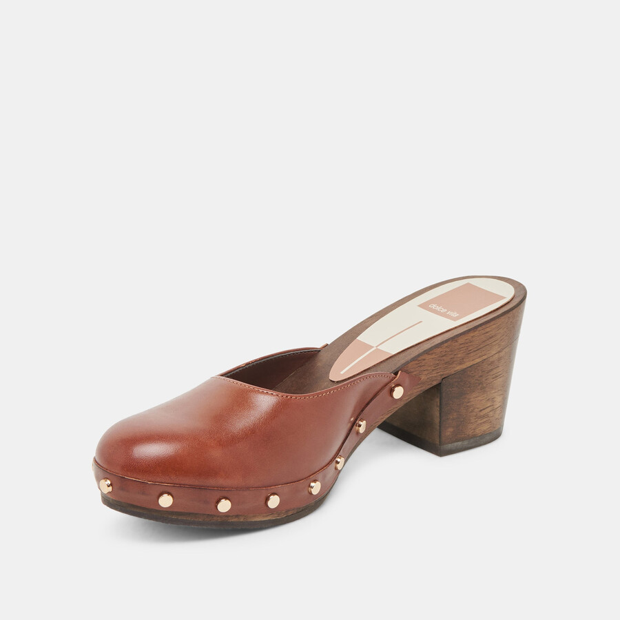 tacchi camyn in pelle marrone