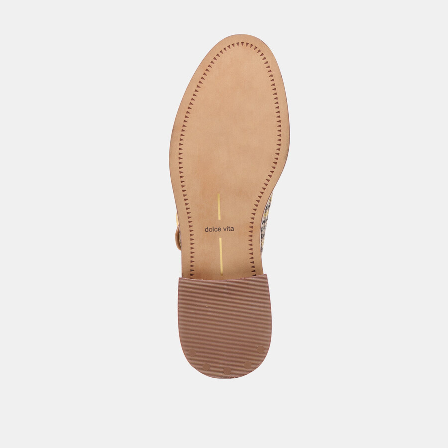 harlah flats in tweed a quadri gialli