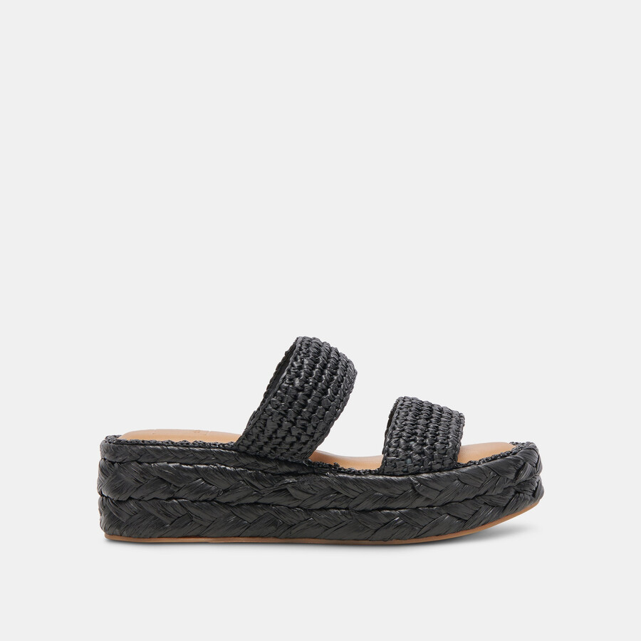 sandali corla onyx rafia