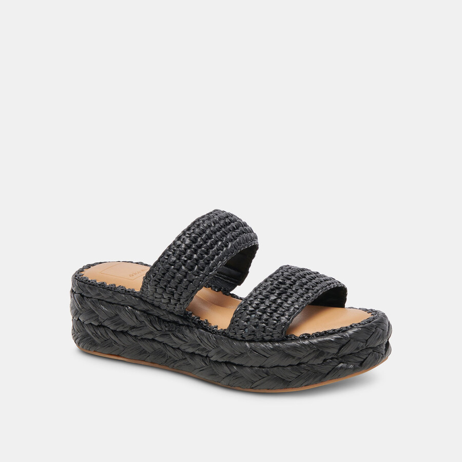 sandali corla onyx rafia
