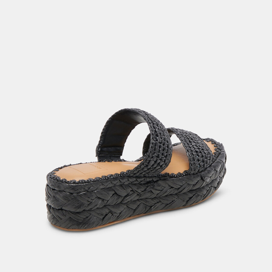 sandali corla onyx rafia