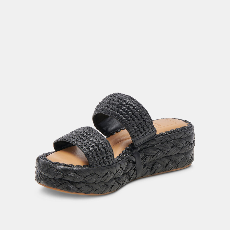 sandali corla onyx rafia