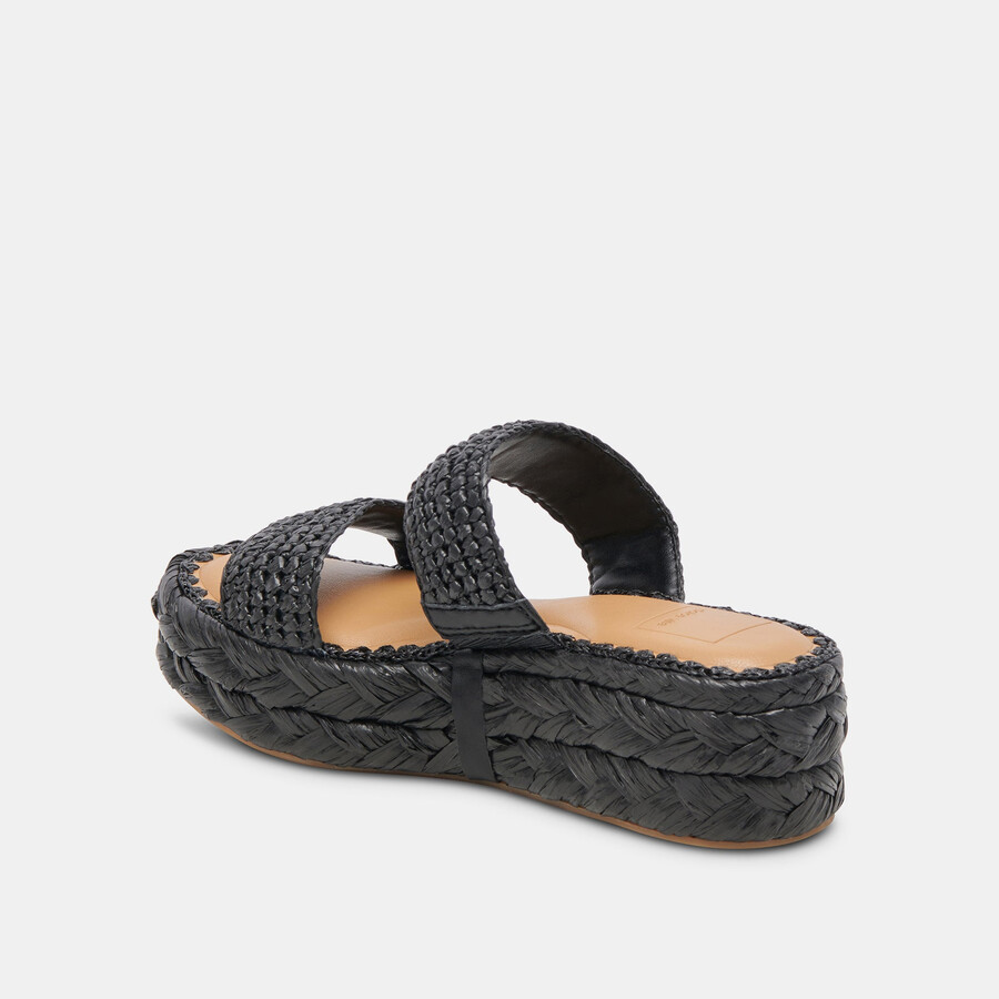 sandali corla onyx rafia