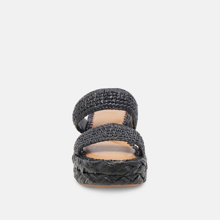 sandali corla onyx rafia