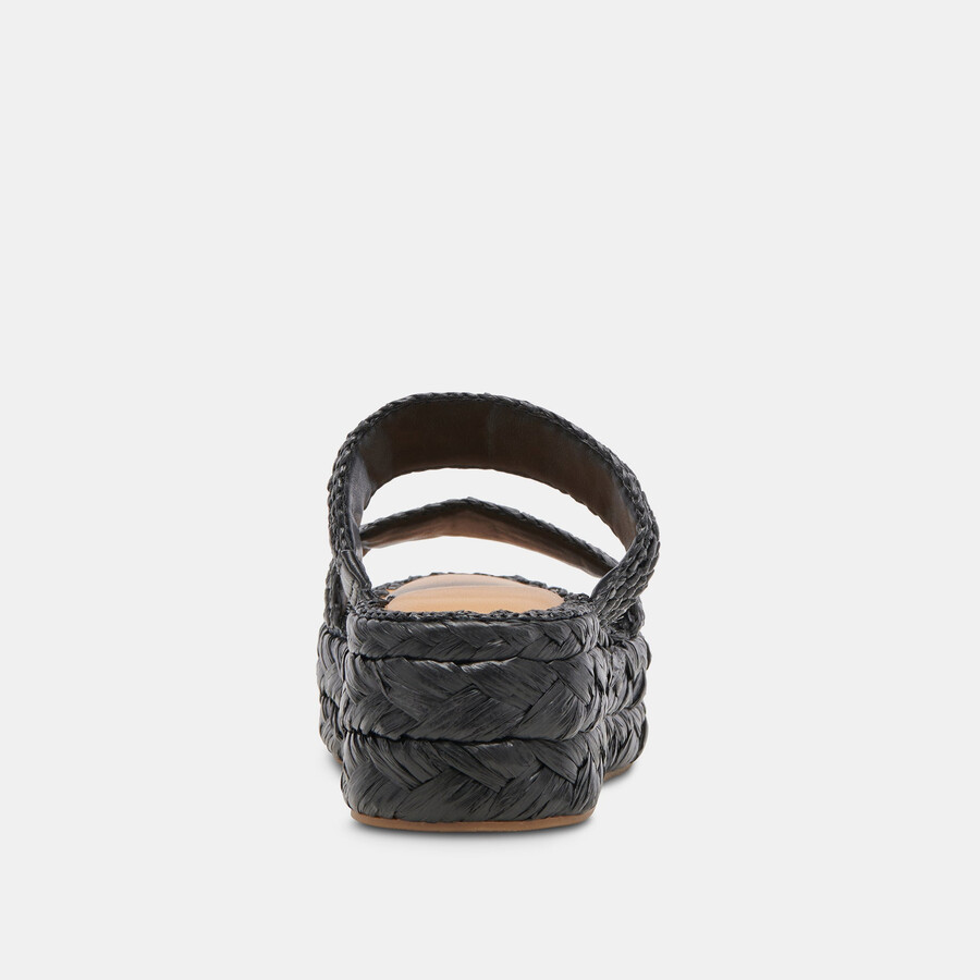 sandali corla onyx rafia