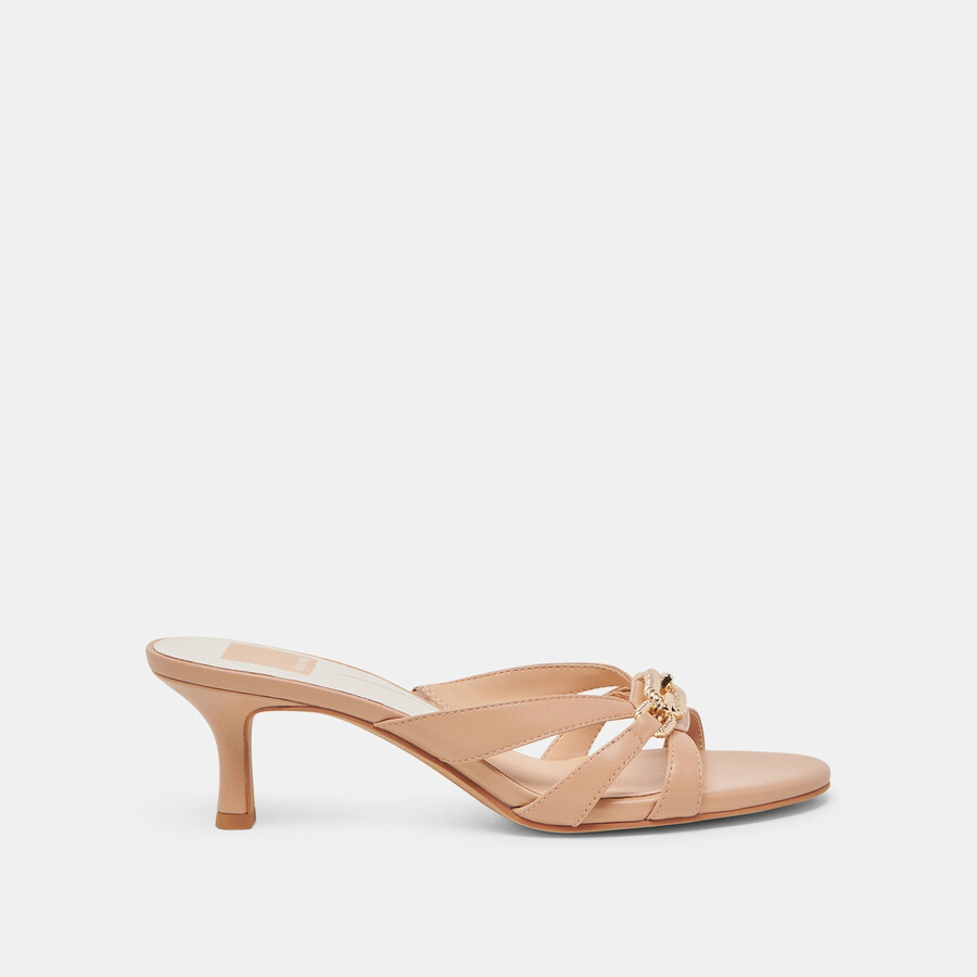 lerah heels cafe pelle goffrata