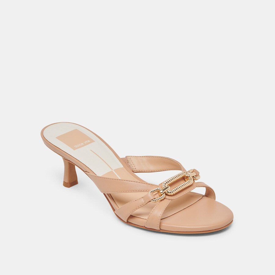 lerah heels cafe pelle goffrata