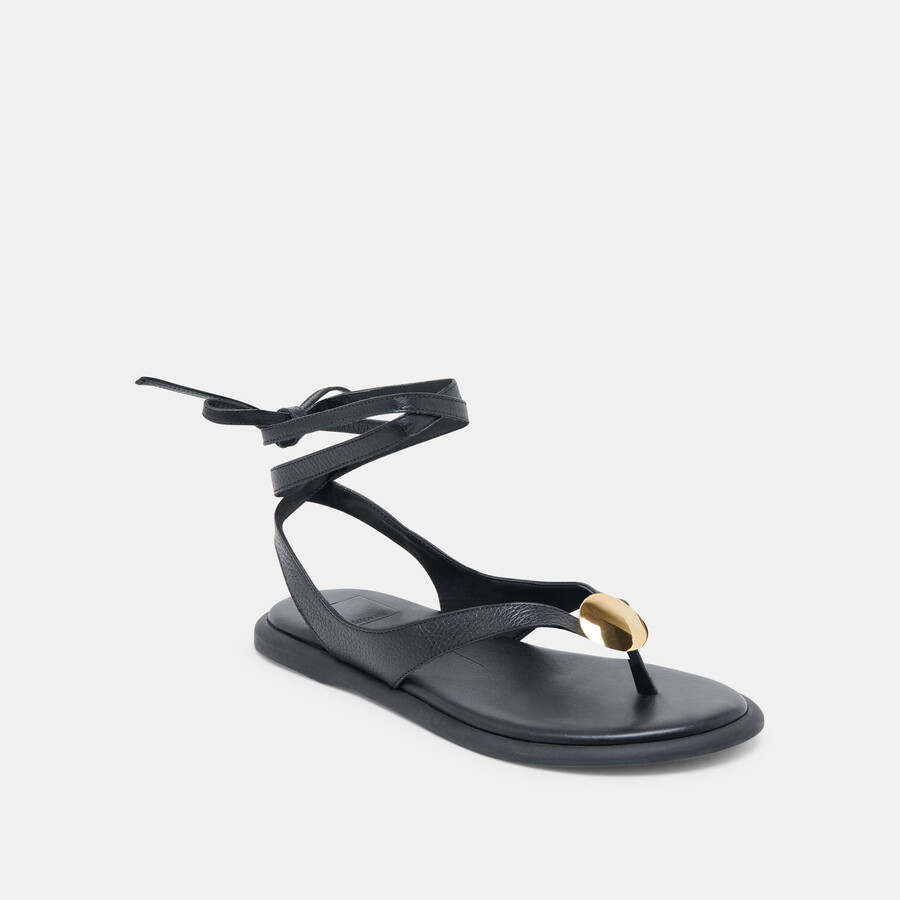 sandali judy in pelle nera