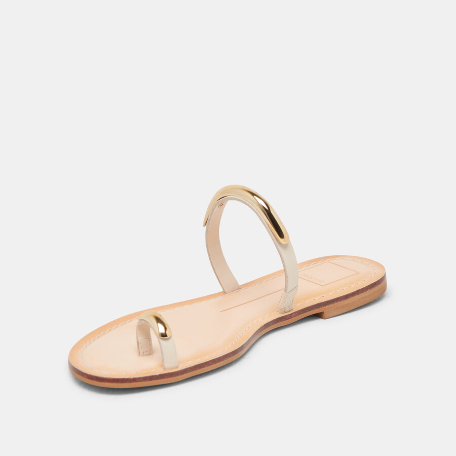 sandali wink in pelle ossea
