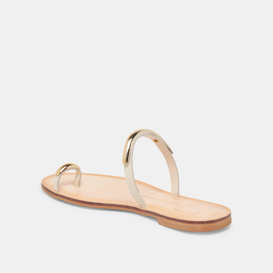 sandali wink in pelle ossea