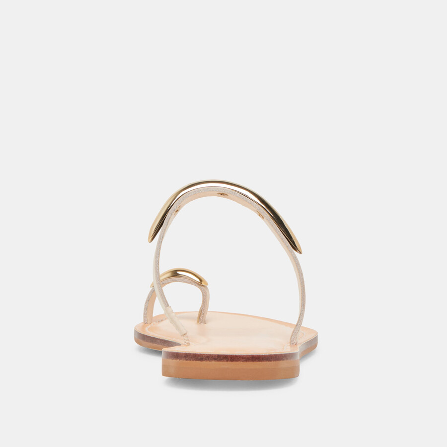 sandali wink in pelle ossea