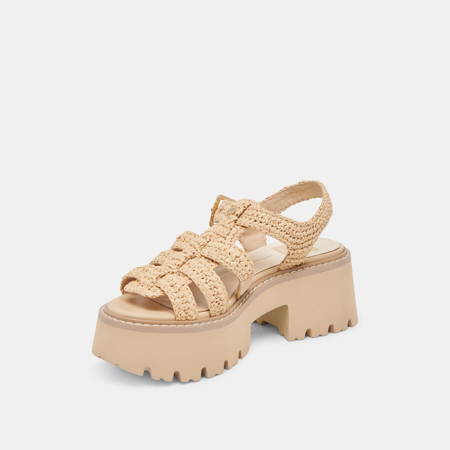 sandali latice lt natural knit