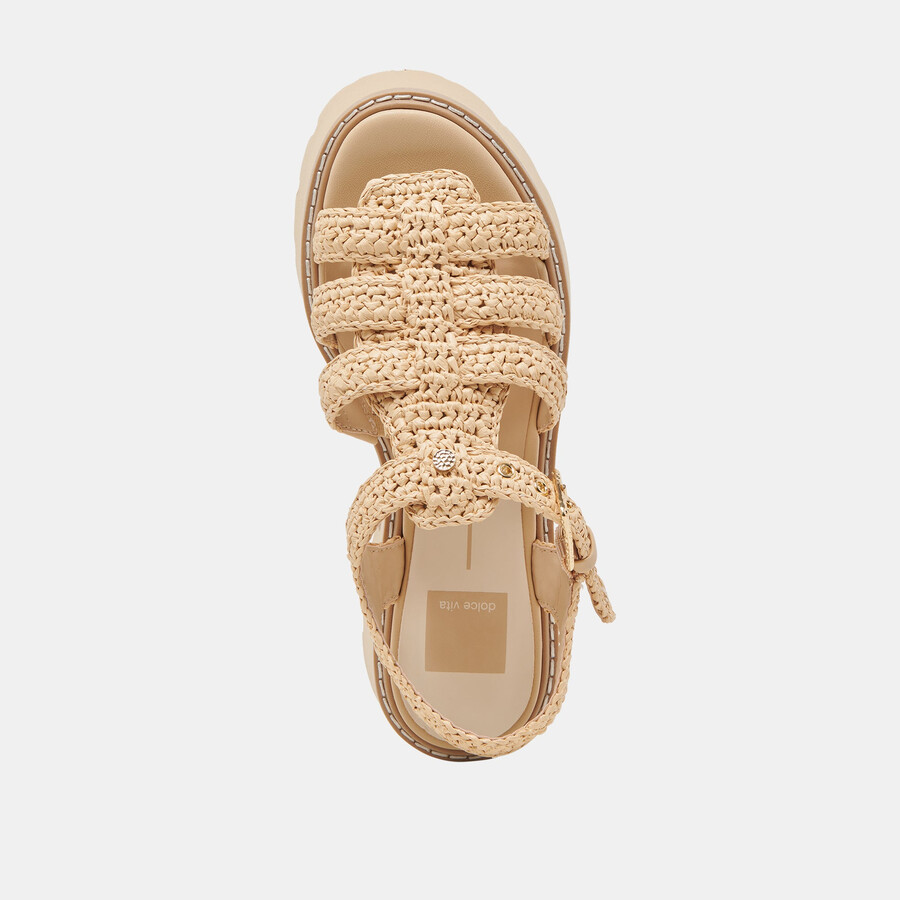 sandali latice lt natural knit