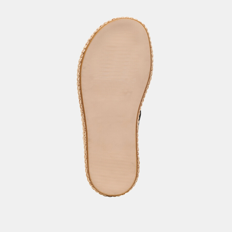 sandali roxie in pelle nera