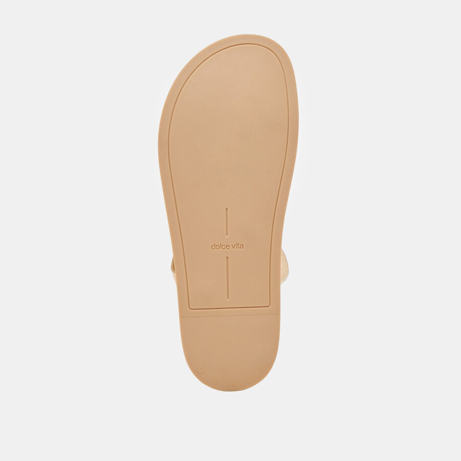 sandali darlis in pelle invecchiata color oro
