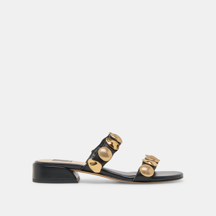 sandali farrow in pelle nera