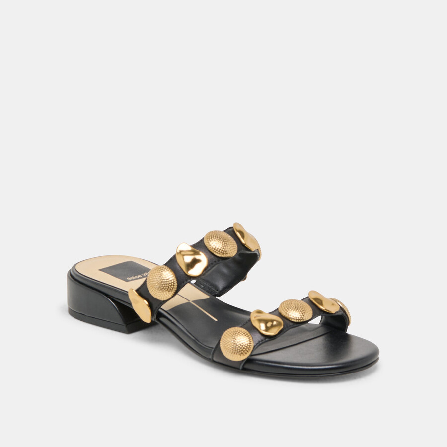 sandali farrow in pelle nera