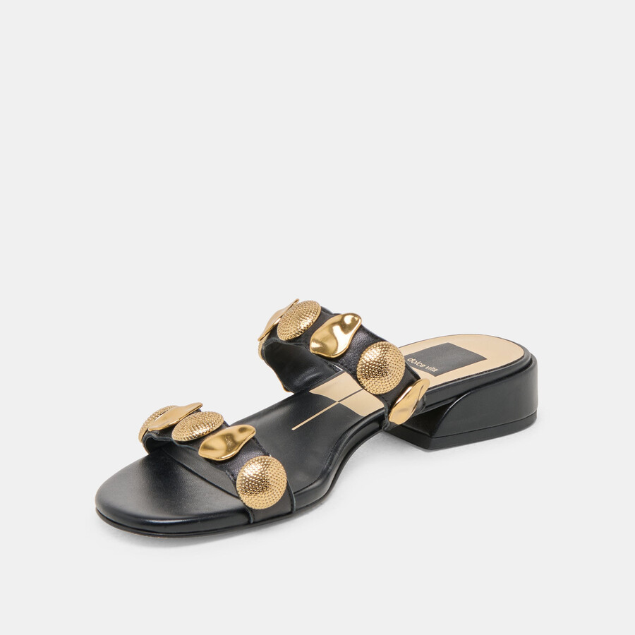 sandali farrow in pelle nera