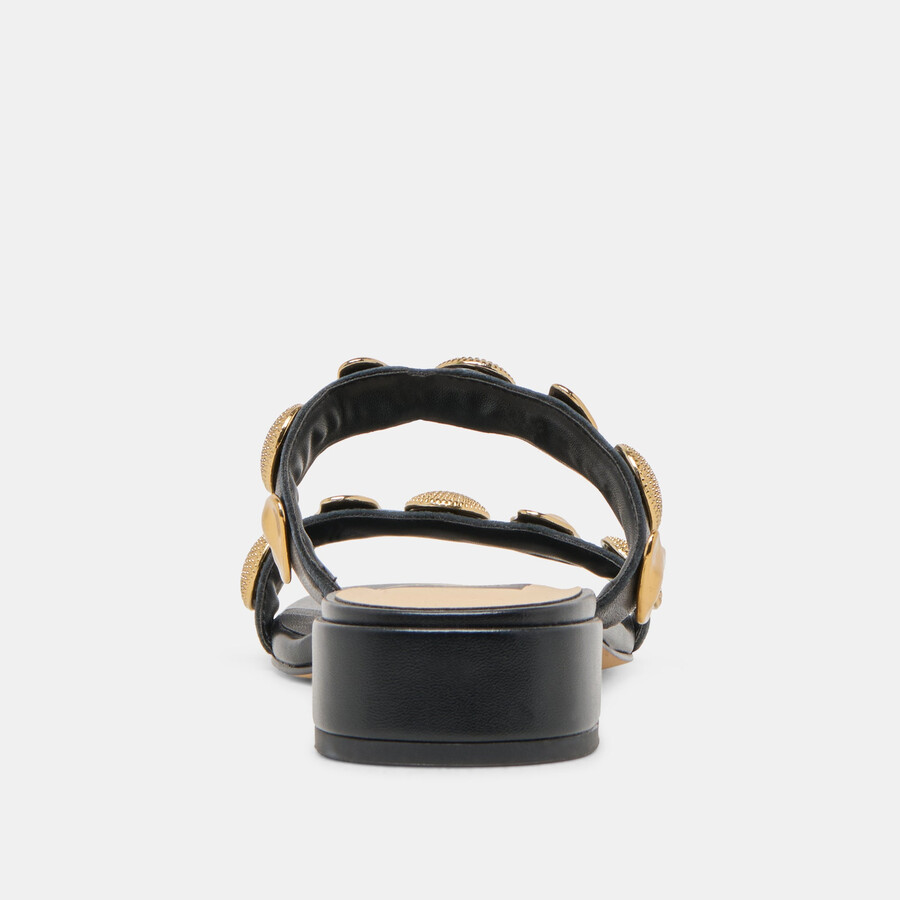 sandali farrow in pelle nera