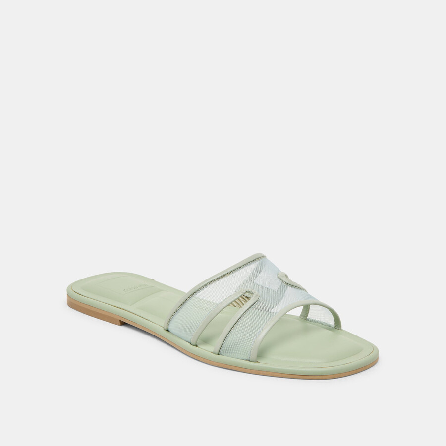sandali flori in maglia di giada