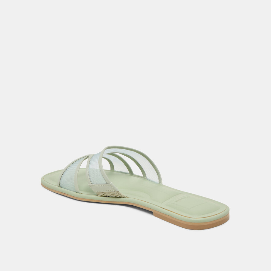 sandali flori in maglia di giada